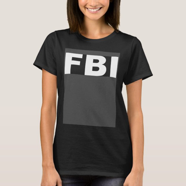 FBI Carnival Fancy Dress Costume Boys Top Premium (Frente)