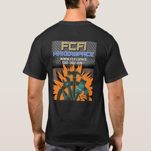 FCFI: Camiseta Makerspace (Verso)