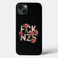 FCK NZS Floral Contra a Direita Sem Nazistas Lgbtq