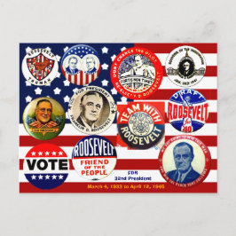 FDR - Cartão postal