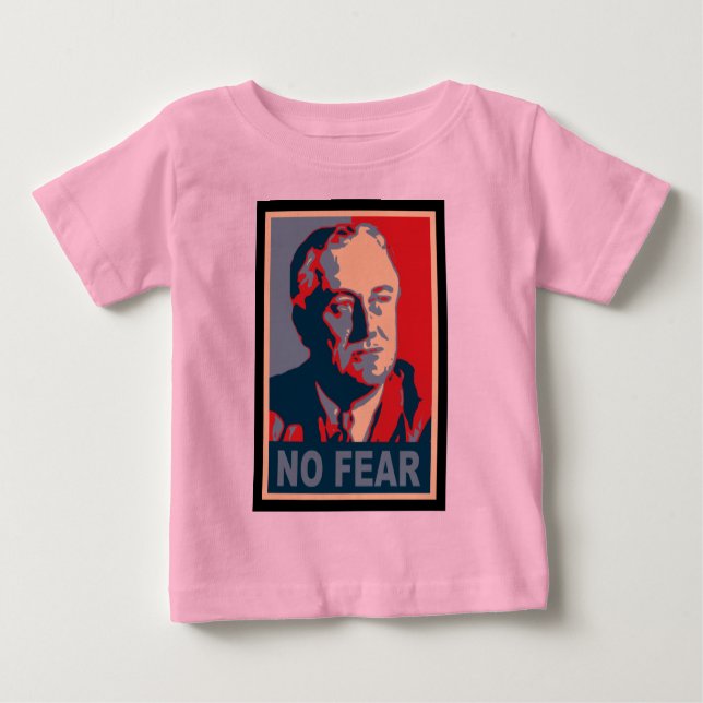 FDR Sem Camisas de Criança de Medo (Frente)