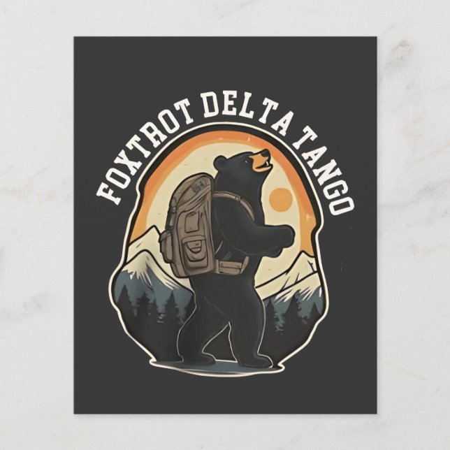 FDT Resist Bear Foxtrot Delta Tango (Frente)