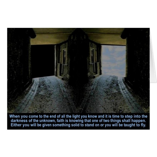 Fé, Cartão (Frente Horizontal)