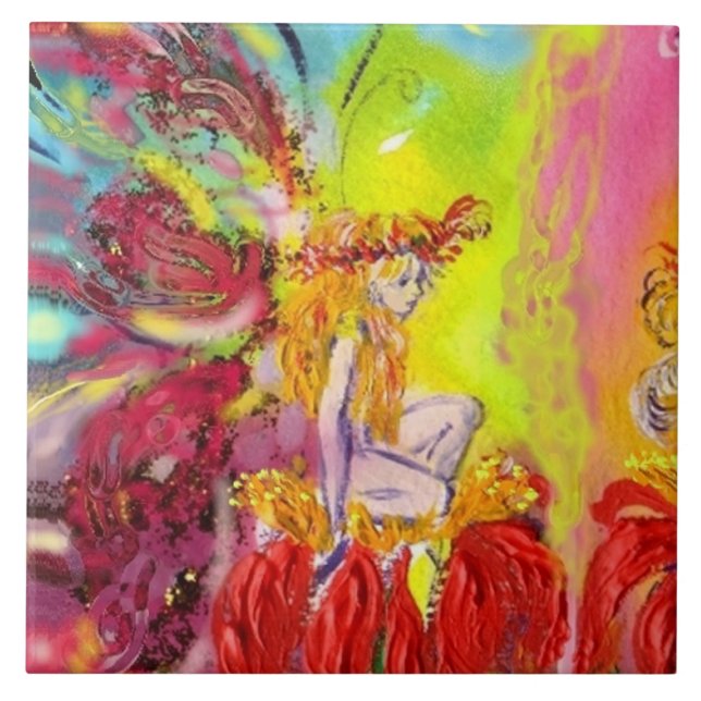 FÉ DO DIA COM A Fantasia DAS FLORES VERMELHAS (Frente)