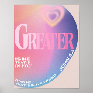 Fé / Encorajamento / Design interior / Poster