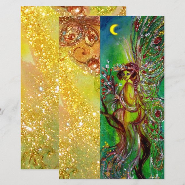 FÉ VERDE EM fantasia LUMINOSA (Frente/Verso)