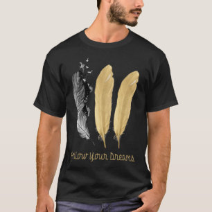 Feather, siga seus SONHOS Pullover Hoodie