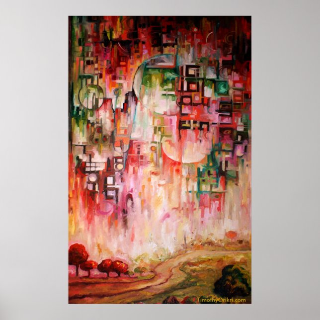 Febre de Primavera - Impressão de Tela (Frente)