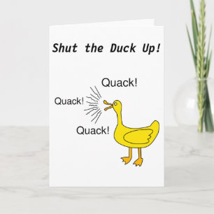 Fecha o Duck Up! Cartão
