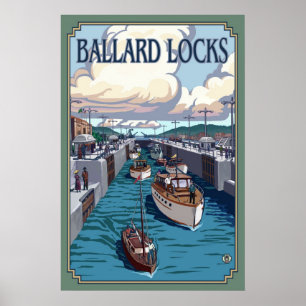 Fechamentos de Ballard - Seattle, poster das