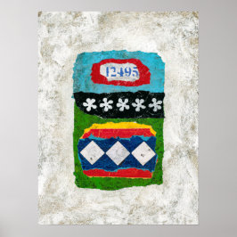 Fechar Arte de Parede Poster Suficiente - Arte de