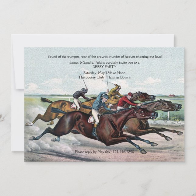 Fechar o Convite Derby de Conclusão (Frente)