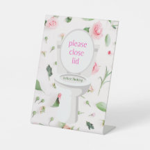 Feche a tampa antes de lavar - Sinal autônomo