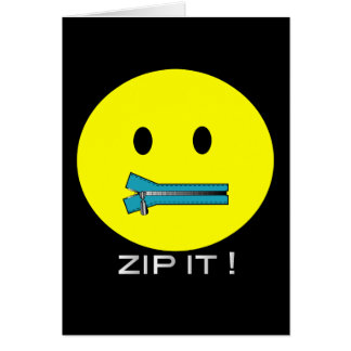 'feche-o CARTÃO de CARA