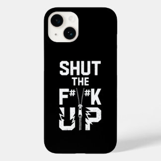 Feche o caso F#%K Up Bold Typografia iPhone 14