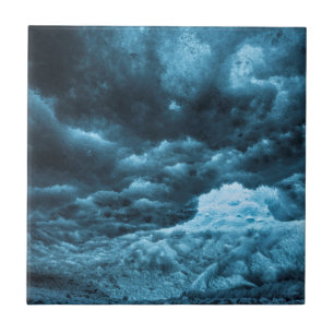 Feche o gelo azul, Islândia