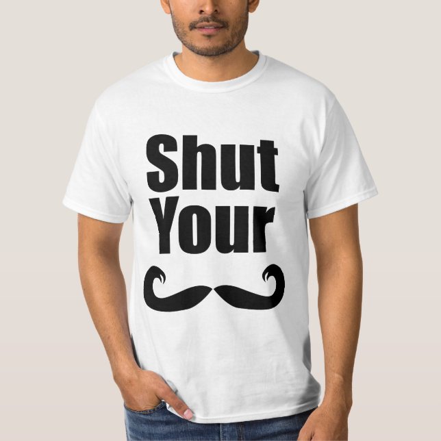 Feche sua camisa leve de Stache (Frente)