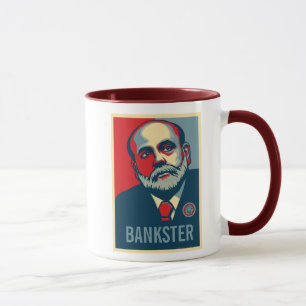 Federal Reserve preside a caneca de Ben Bernanke