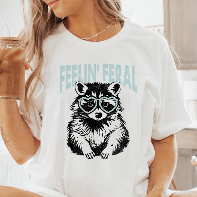 Feelin' Feral Heart Sunglass Raccoon (Criador carregado)