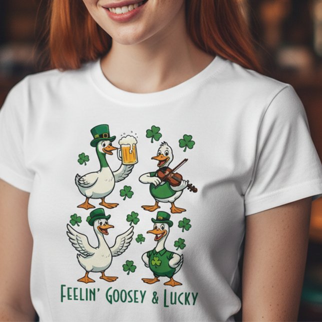 Feelin’ Goosey & Lucky Funny St. Patrick’s Day  (Criador carregado)