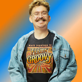 Feelin Groovy Personalizado Retro 70s Vintage