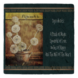 Feijão-de-Dandelão-de-flor-branca, VintagePedra ve