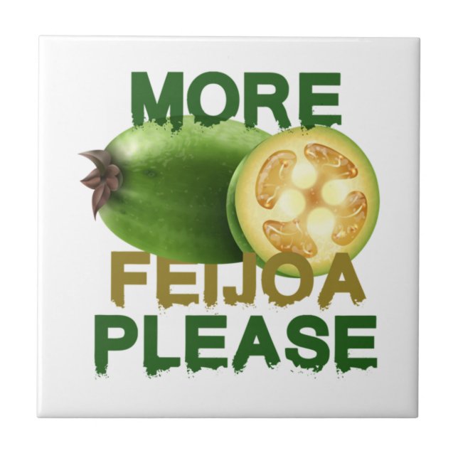 FEIJOA FRUTA! PRESENTE BONITA PARA AMANTES RARAMEN (Frente)