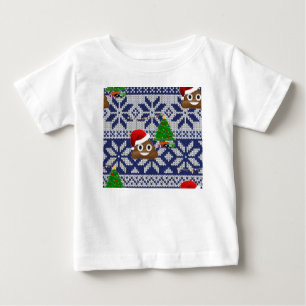 feio cocô de suéter de Natal emoji