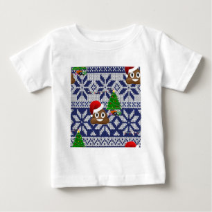 feio cocô de suéter de Natal emoji
