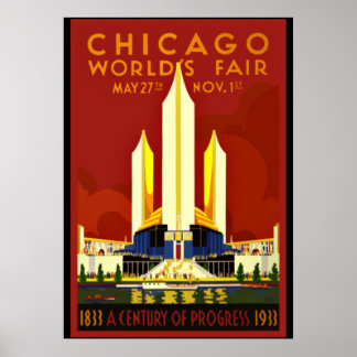 Feira Mundial de Chicago, Poster de 1933