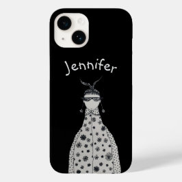 Feiras de flores brancas capas de iphone de cascat