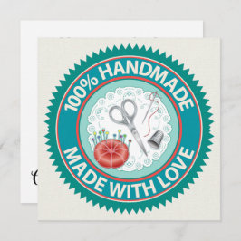 Feita À Mão Com Cartão Simples Com Amor