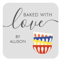 Feita Com Etiqueta De Amor, Bolinhos Retro Colorid