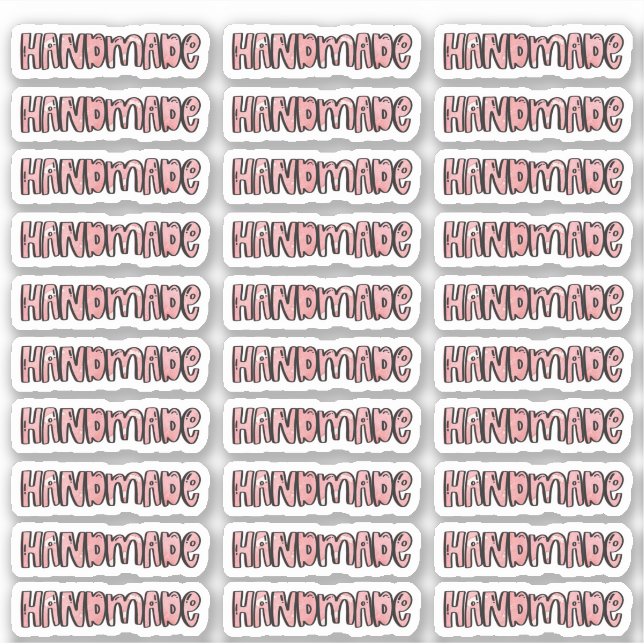 Feitas à mão - Adesivos de aquarela (Frente)