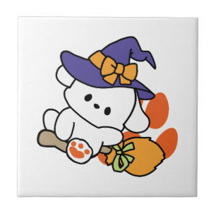 Feiticeira de pata no treinamento - Cão de Hallowe