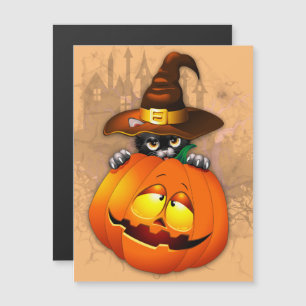 Feiticeira Gatinho e Amigo da Abóbora