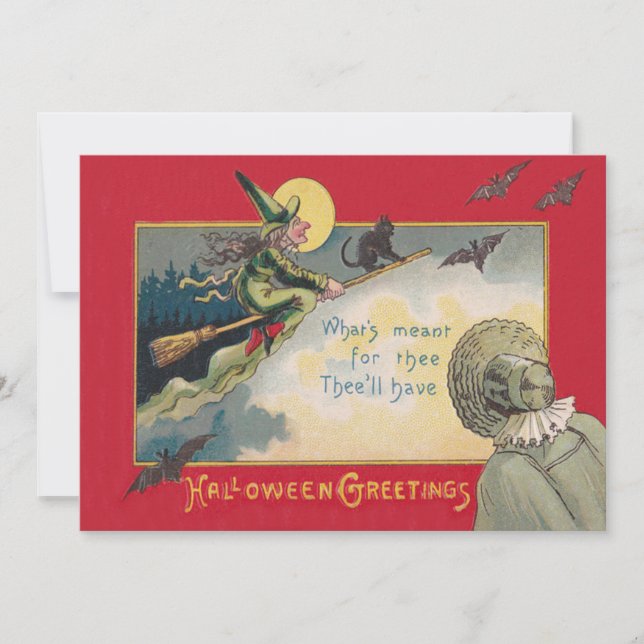 Feiticeira Negra Voadora Bat Moon (Frente)