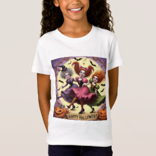 Feiticeiras Bobos Infantis T Camisa Halloween