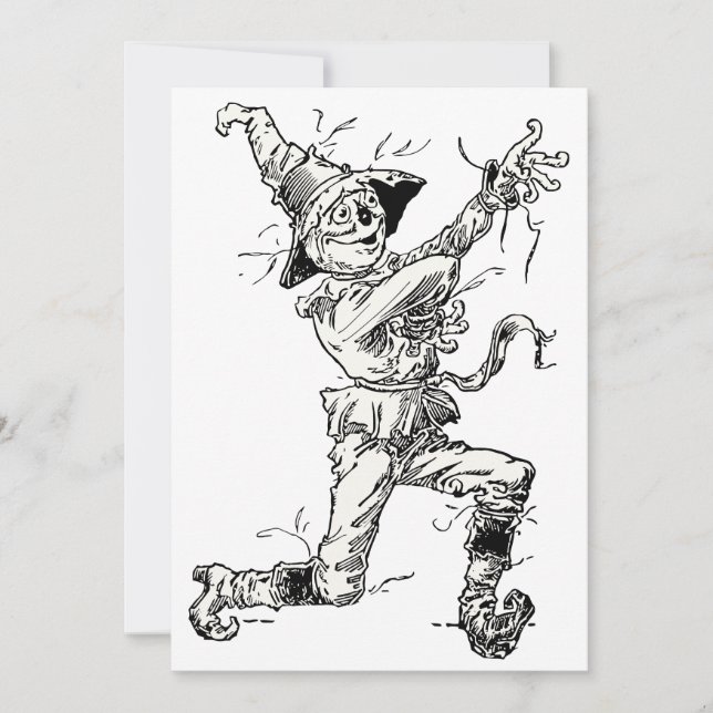 Feiticeiro de Oz Fairy Tales, o Espantalho (Frente)