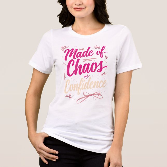 Feito de Caos e Confiança Sassy Rosa (Frente)
