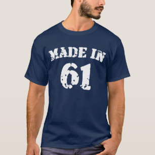 Feito Em Camisa De 1961