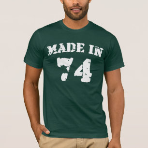 Feito Em Camisa De 1974