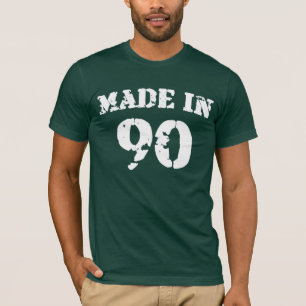 Feito Em Camisa De 1990