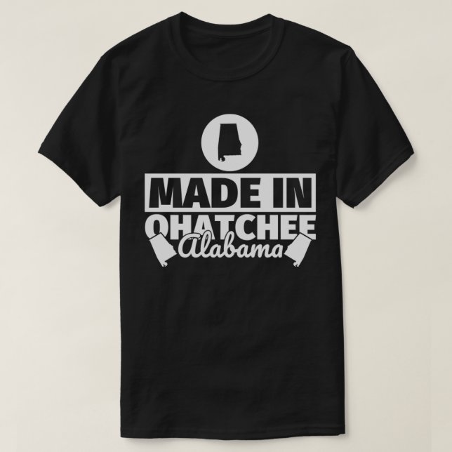 Feito em Ohatchee Alabama Pullover  (Frente do Design)