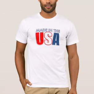 Feito na camisa dos EUA!