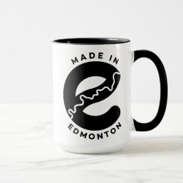 Feito na caneca alta de Edmonton