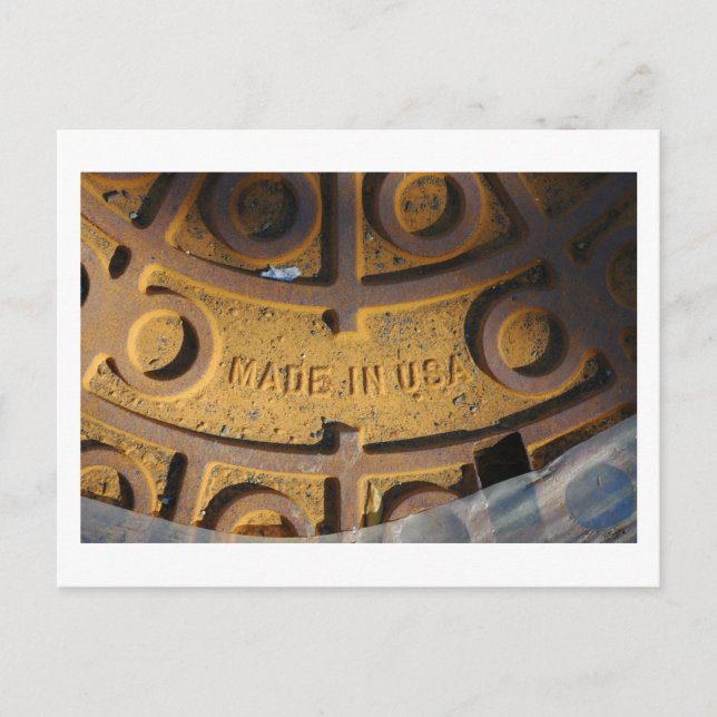 Feito no cartão dos EUA (Frente)