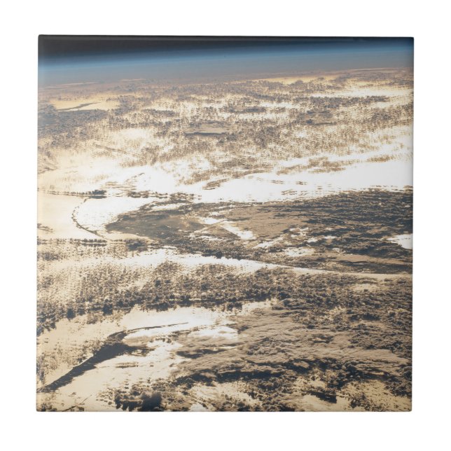 Feixes De Sol Ao Largo Do Oceano Atlântico (Frente)