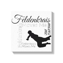 Feldenkrais me move Canvas | Preto e branco