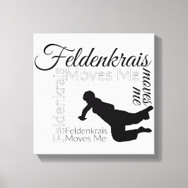 Feldenkrais me move Canvas | Preto e branco